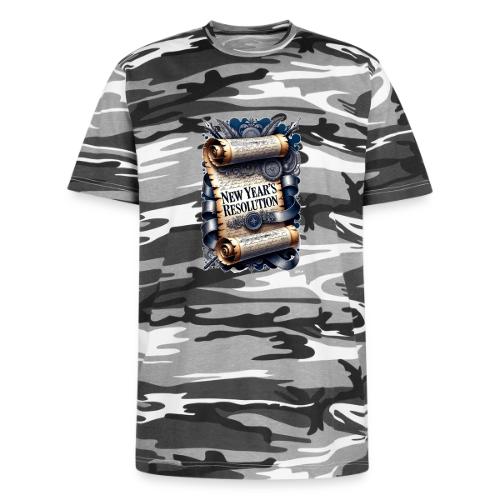 New Year's Resolution T-Shirt - Unisex Camo Tee