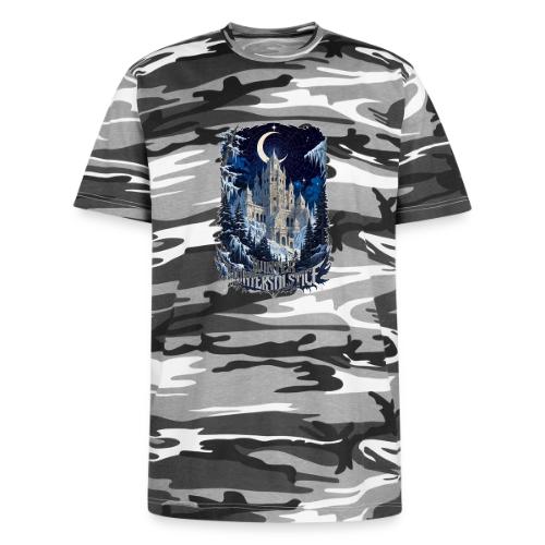 Celestial Winter Temple T-Shirt - Unisex Camo Tee