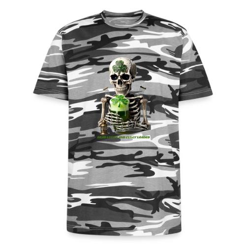 Eternal Stout Skeleton Graphic Tee - Unisex Camo Tee