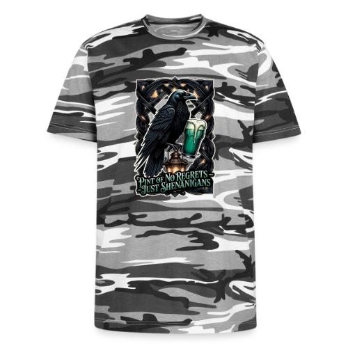 Sarcastic Raven Shenanigans Tee - Unisex Camo Tee