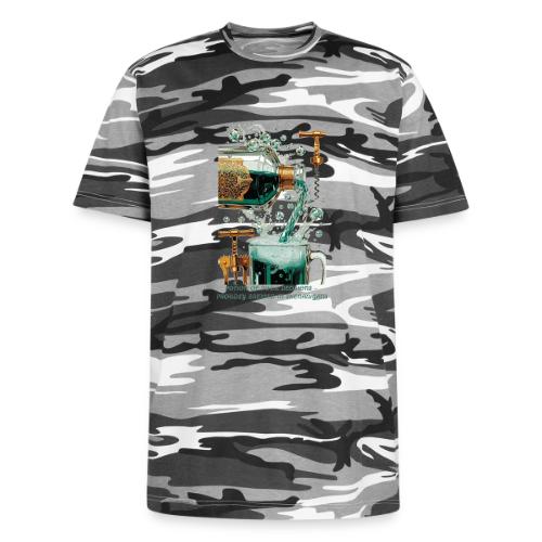 Potion of Poor Decisions Bottle Graphic Tee - Unisex Camo Tee
