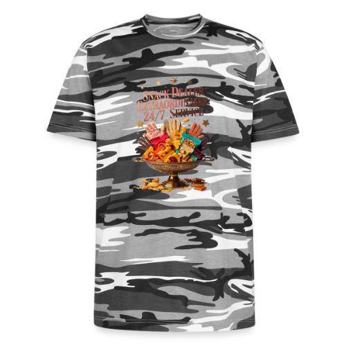 Snack Dealer Extraordinaire Tee, Mum Gift - Unisex Camo Tee