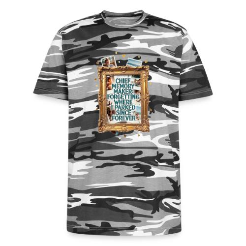 Chief Memory Maker T Shirt, Forgetting Where - Unisex Camo Tee