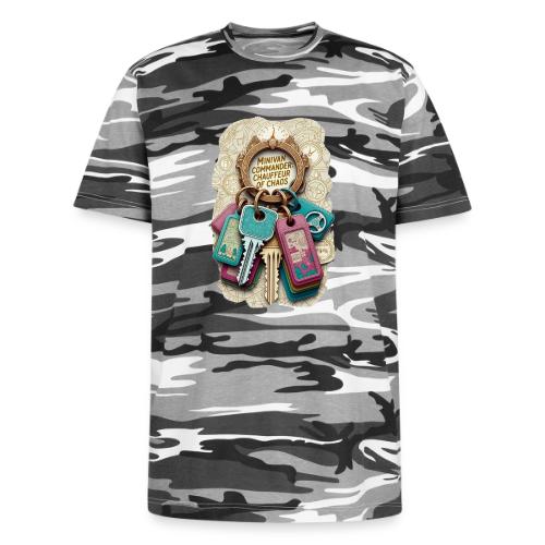Minivan Commander T Shirt, Chauffeur of Chaos Mug - Unisex Camo Tee