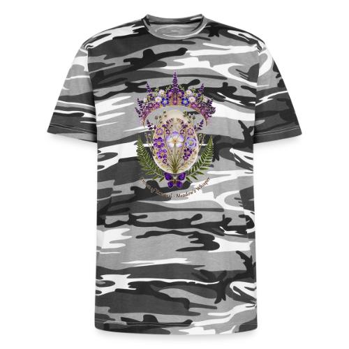 Spring Meadow Crown Tee, Cottagecore Renewal Gift - Unisex Camo Tee
