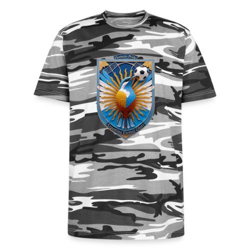 Argentina Hornero Soccer T Shirt, Football Gift - Unisex Camo Tee