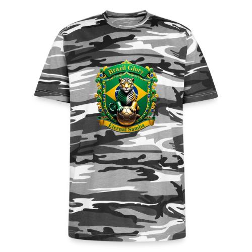 Brazil Jaguar Glory Tee, Brazilian Pride Gift - Unisex Camo Tee