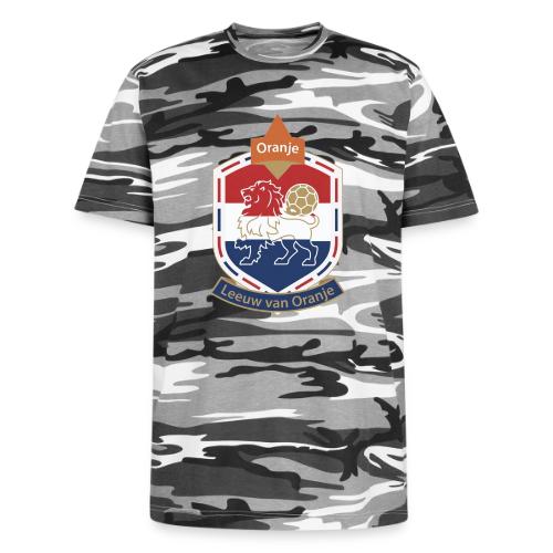 Netherlands Lion Crest T-Shirt, Dutch Badge Gift - Unisex Camo Tee