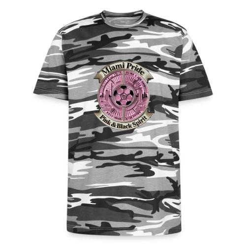 Miami Pride T Shirt, Soccer City Pride Gift - Unisex Camo Tee