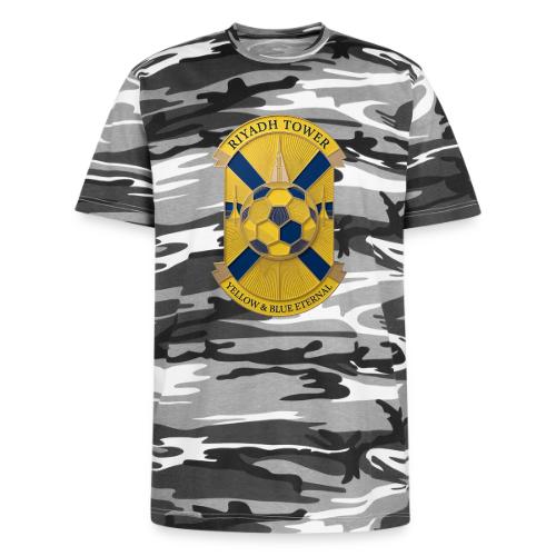 Riyadh Tower T Shirt, Football City Pride Gift - Unisex Camo Tee