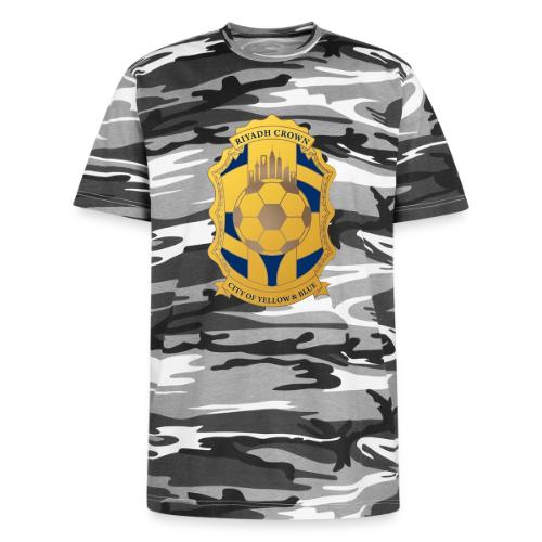 Riyadh Crown T Shirt, Modern Desert Pride Gift - Unisex Camo Tee