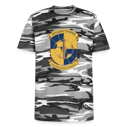 Riyadh Tower Premium T Shirt, Football Pride Gift - Unisex Camo Tee