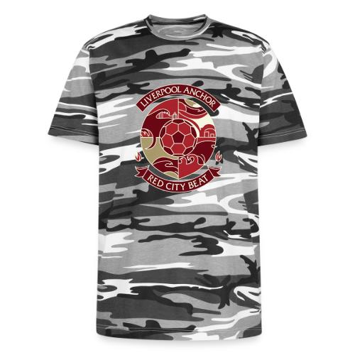 Liverpool Anchor T Shirt, Soccer City Pride Gift - Unisex Camo Tee