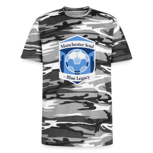 Manchester Soul Soccer City Emblem T Shirt, Gift - Unisex Camo Tee