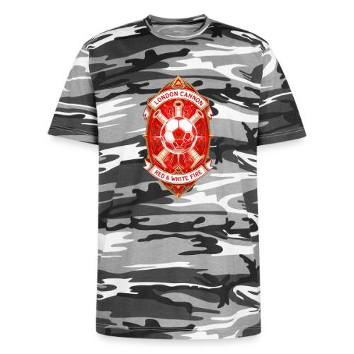 Red London Cannon T Shirt,Football City Pride Gift - Unisex Camo Tee