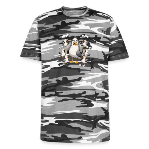 Seagull Mom Chaos - Unisex Camo Tee