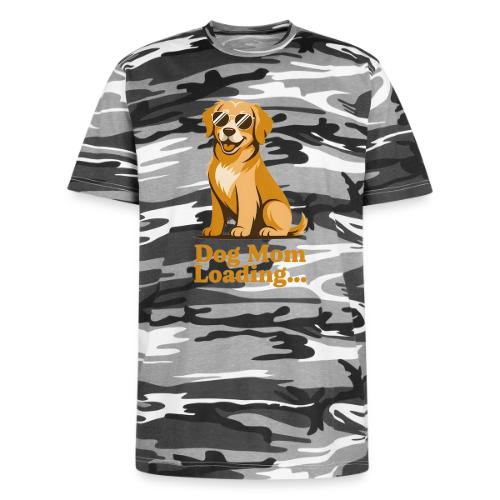 Dog Mom Loading Golden Retriever Sunglasses - Unisex Camo Tee