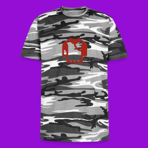 Logo outline - Unisex Camo Tee