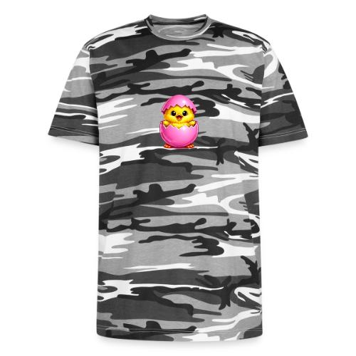 Easter Chick Pink - Unisex Camo Tee
