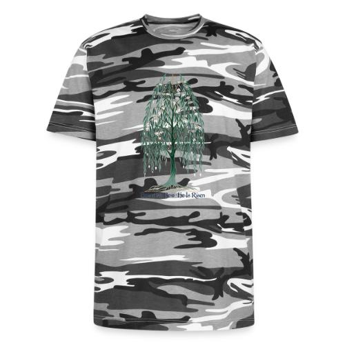 Easter Branches Bow Willow T Shirt, Easter Gift - Unisex Camo Tee