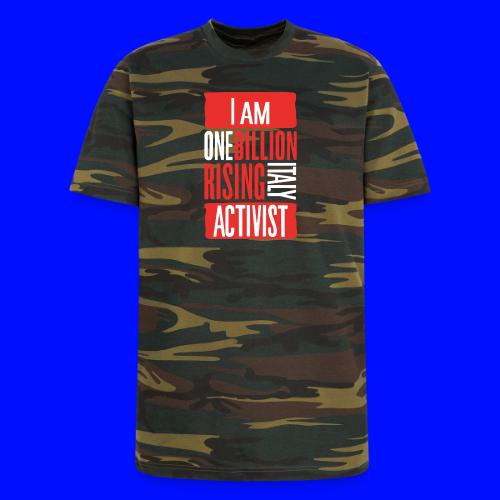 One Billion Rising Italy - Unisex Camo Tee