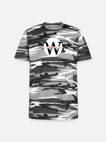 WHOLE - Unisex Camo Tee - black camo