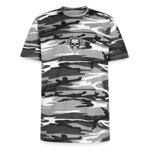 Gothic Filigree Skull - Unisex Camo Tee