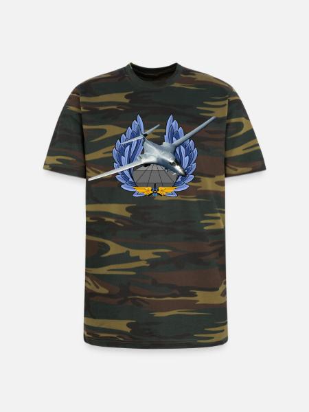 B-1B Lancer - Unisex Camo Tee - green camo