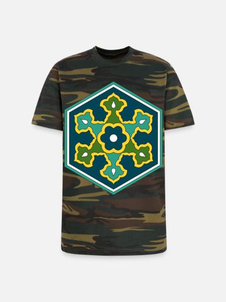 Ottoman Turkish - Unisex Camo Tee - green camo