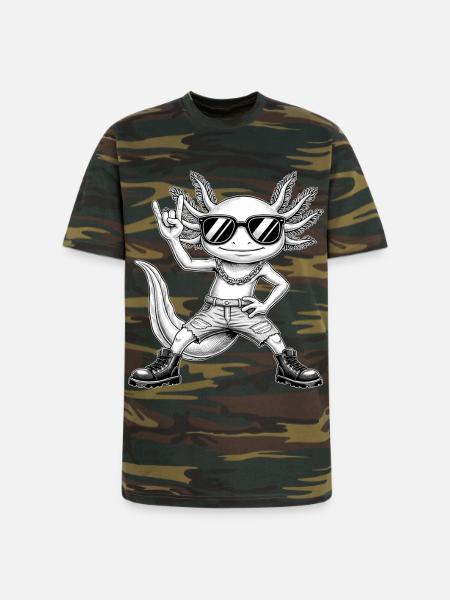 Sunglasses Salamander Rocker - Unisex Camo Tee - green camo