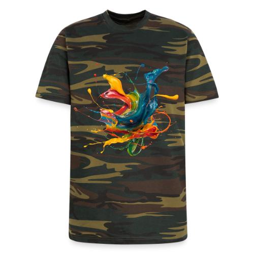 Chromatic Flow - Unisex Camo Tee
