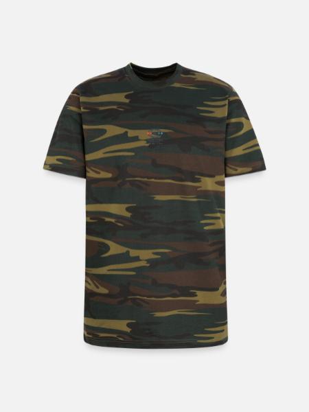 five eyes - Unisex Camo Tee - green camo