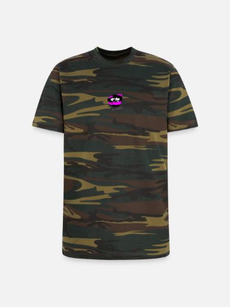 no rules - Unisex Camo Tee - green camo