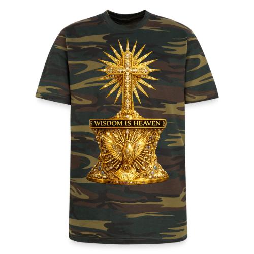 Wisdom is Heaven - Unisex Camo Tee