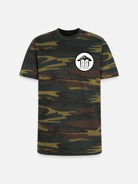 Keep My Commandments - Unisex Camo Tee - green camo