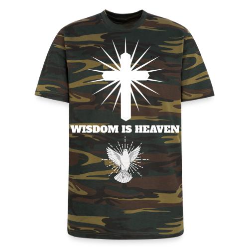 Wisdom is Heaven - Unisex Camo Tee