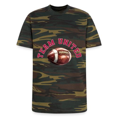 Team United American Football Design - Unisex Camo Tee