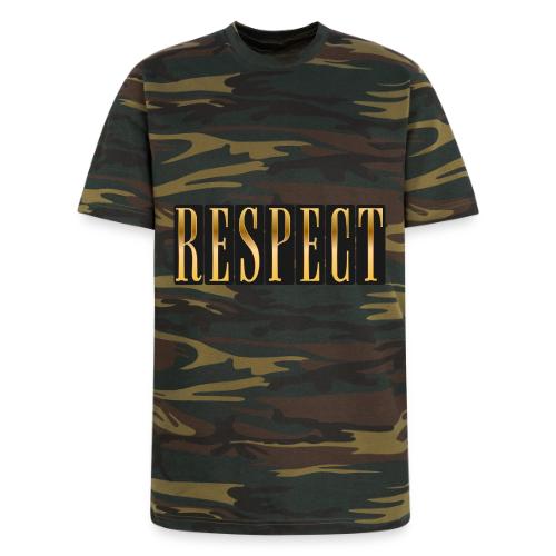 Golden Respect - Unisex Camo Tee