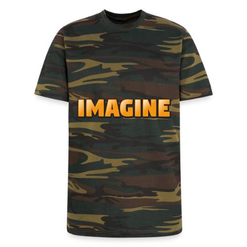 Imagine Word Art – Creative Gradient Design - Unisex Camo Tee