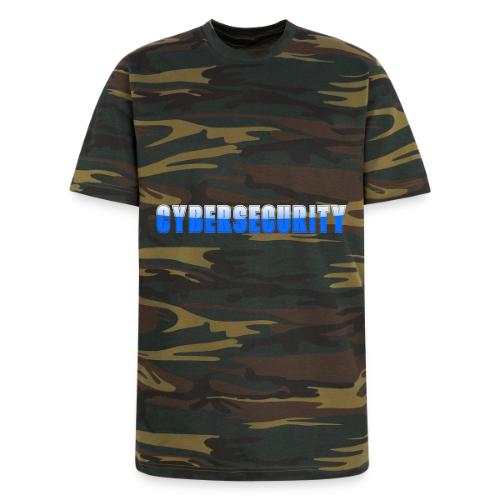 Cybersecurity Word Art Design - Unisex Camo Tee