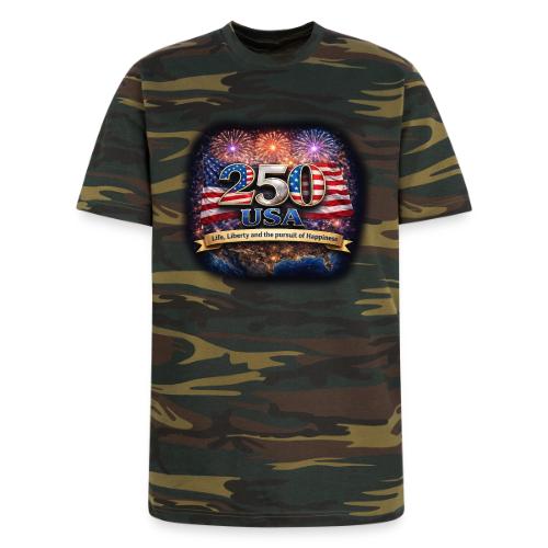 USA 250th Celebration - Unisex Camo Tee