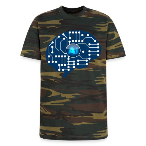 AI: Mind Wired - Unisex Camo Tee