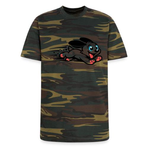 Speedy Pup Sprint on the Run - Unisex Camo Tee