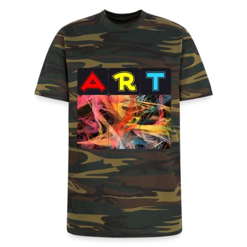 Chaotic Threads of Art - Unisex Camo Tee