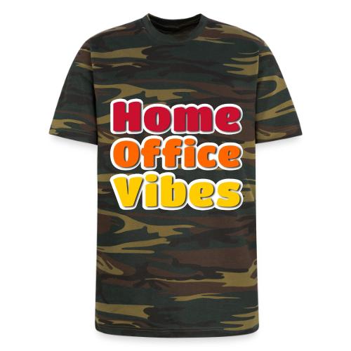 Home Office Vibes Remote Work Design - Unisex Camo Tee