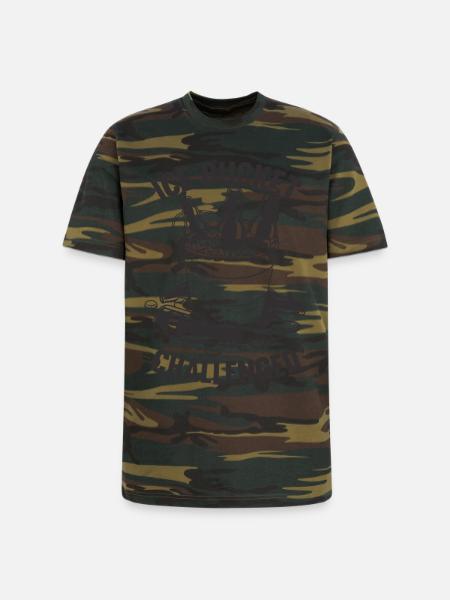 Ice Bucket Challenged - Unisex Camo Tee - green camo