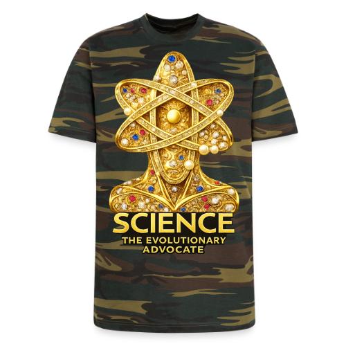 Science the Evolutionary Advocate - Unisex Camo Tee
