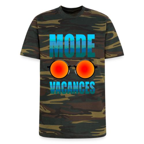 Vacation Mode Enabled - Unisex Camo Tee
