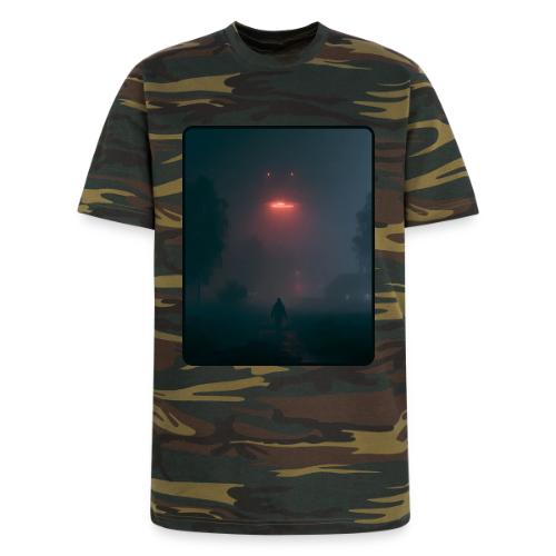 Mysterious UFO Encounter Design - Unisex Camo Tee