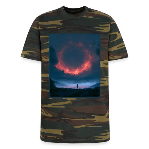 Supernova Reflection Space Scene - Unisex Camo Tee